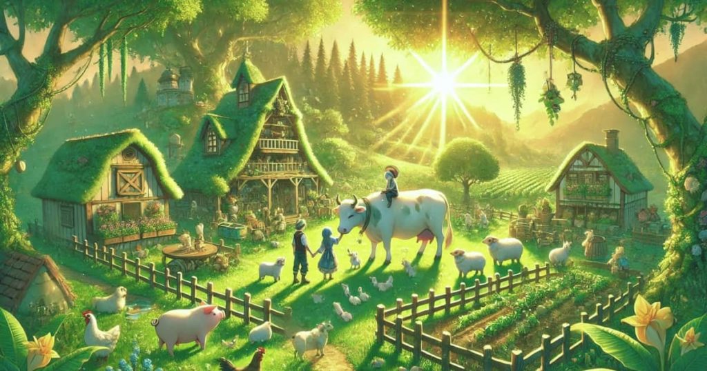 ルーン占いで「富・豊かさ」を象徴するフェオまたはフェイヒューのイメージ画像