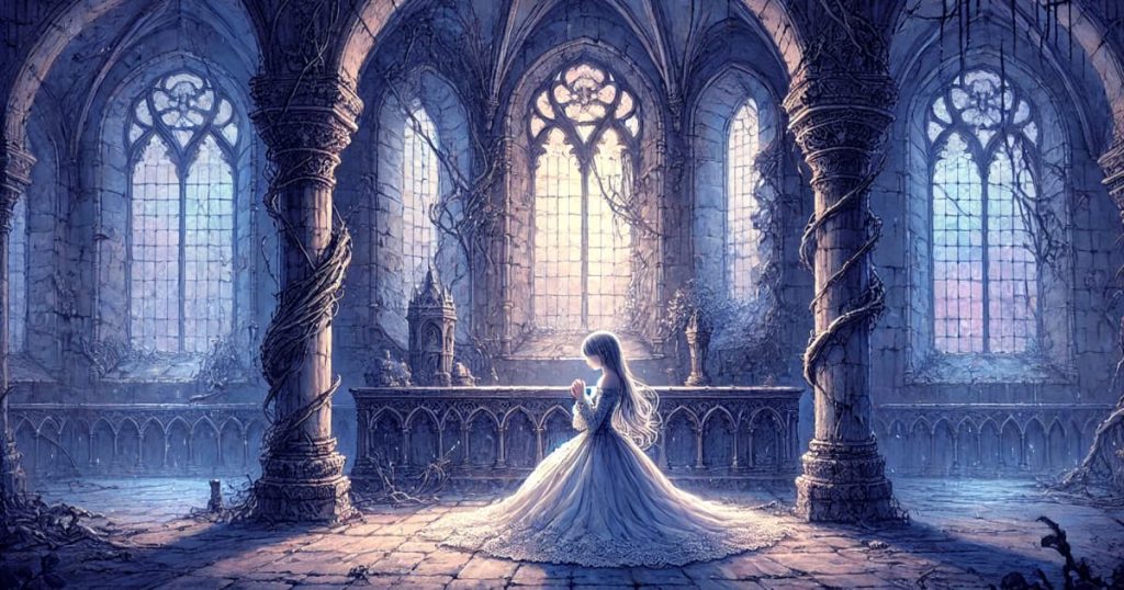 ルーン占いで「境界線・否定する力」を象徴するソーンまたはスリサズのイメージ画像