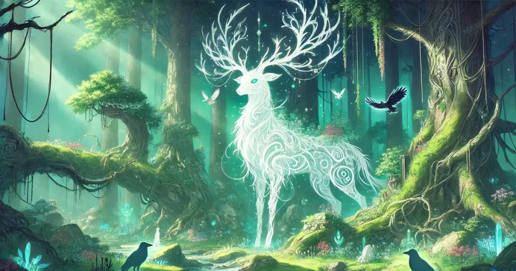 ルーン占いで「守護」を象徴する、エオローまたはアイギスのイメージ画像